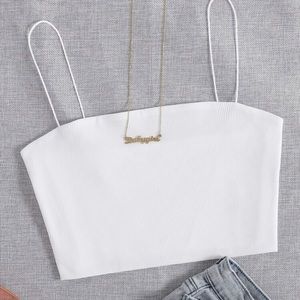 Never worn white crop top